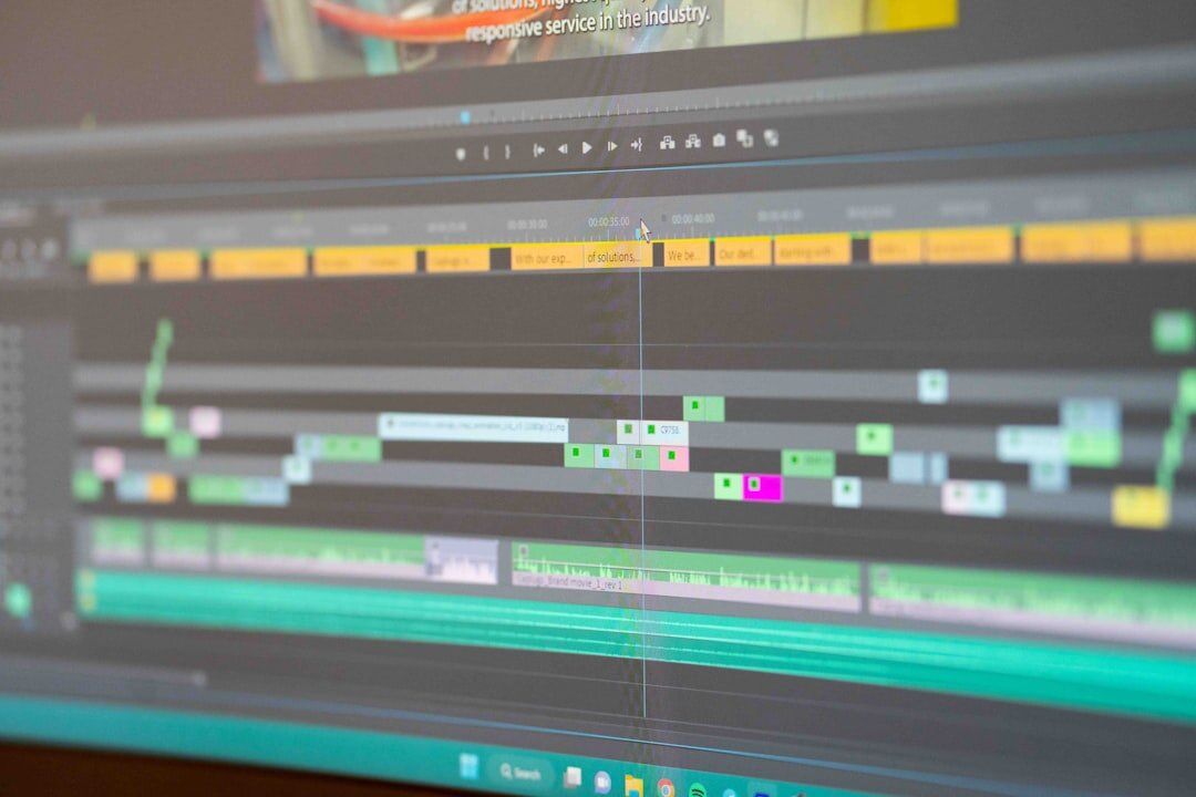 color grading software interface