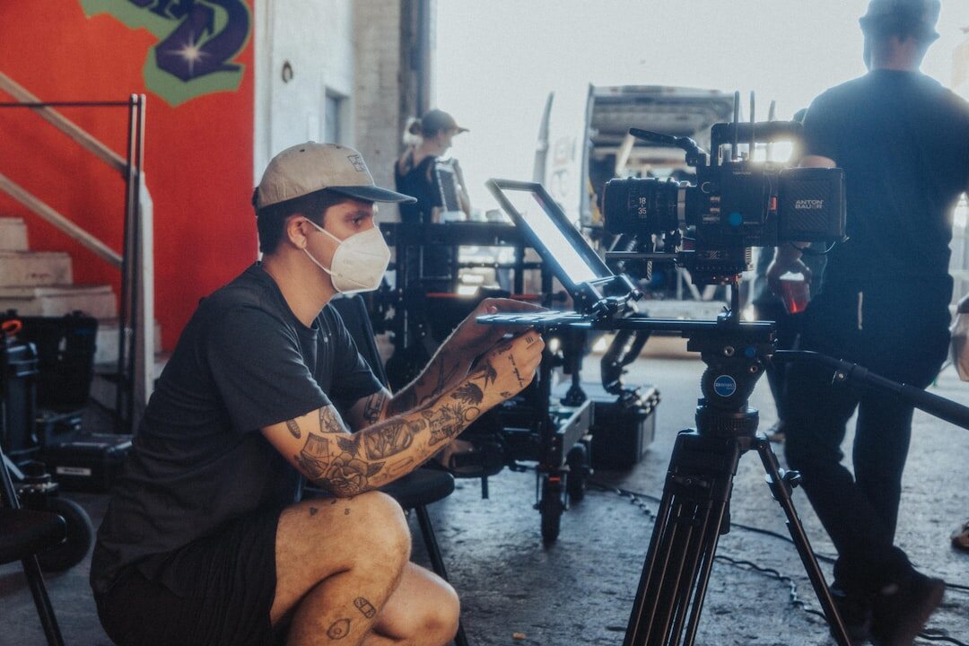 filmmaker reviewing script
