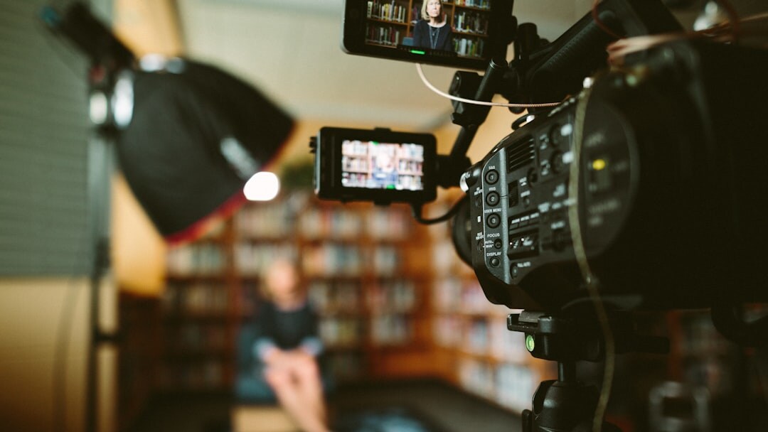 aspiring filmmaker with camera