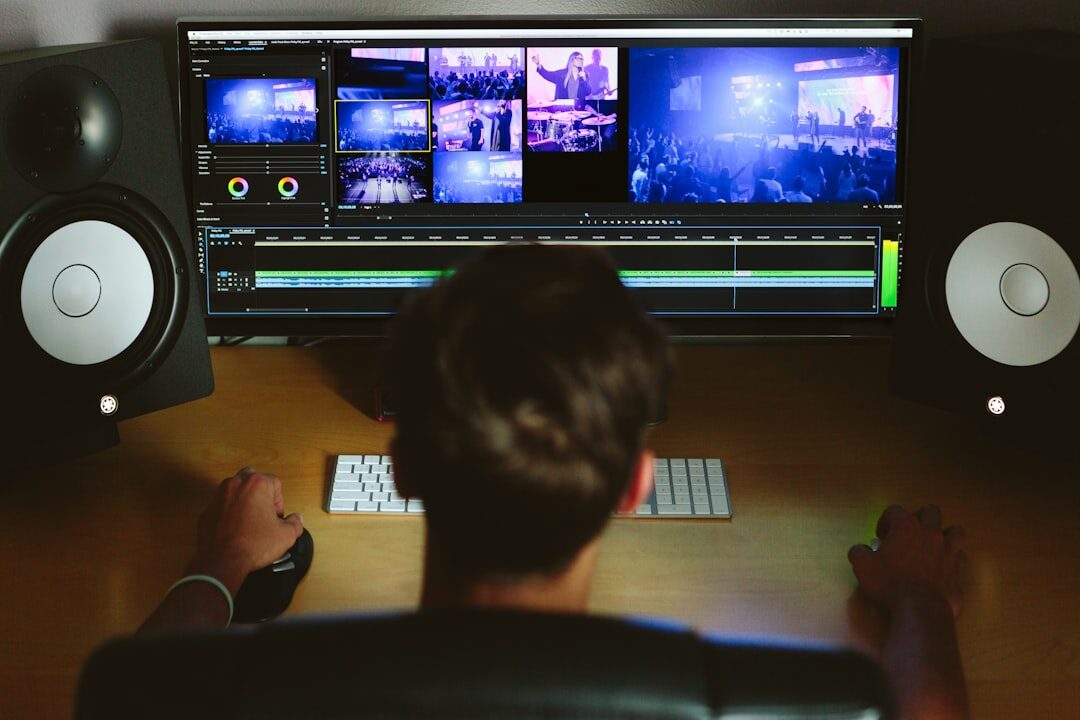 professional video editor using software